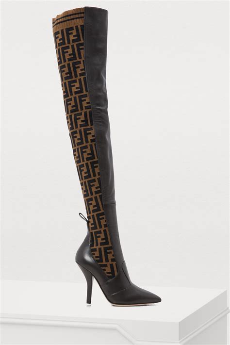 cheap fendi boots|fendi high heel boots.